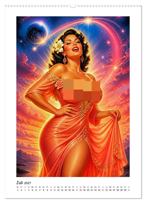 Sündige Achtziger (CALVENDO Premium Wandkalender 2027)
