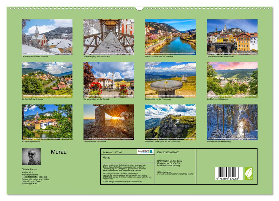 Murau (CALVENDO Wandkalender 2027)