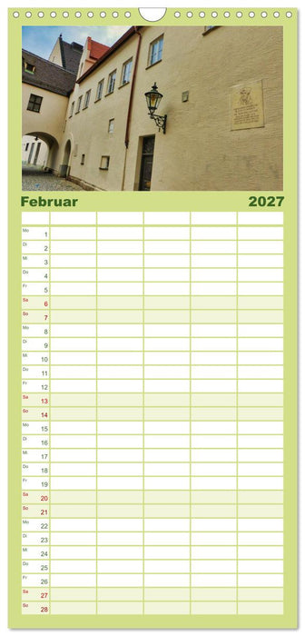 Hier war Martin Luther (CALVENDO Familienplaner 2027)