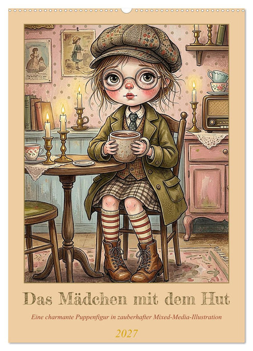Das Mädchen mit dem Hut (CALVENDO Wandkalender 2027)