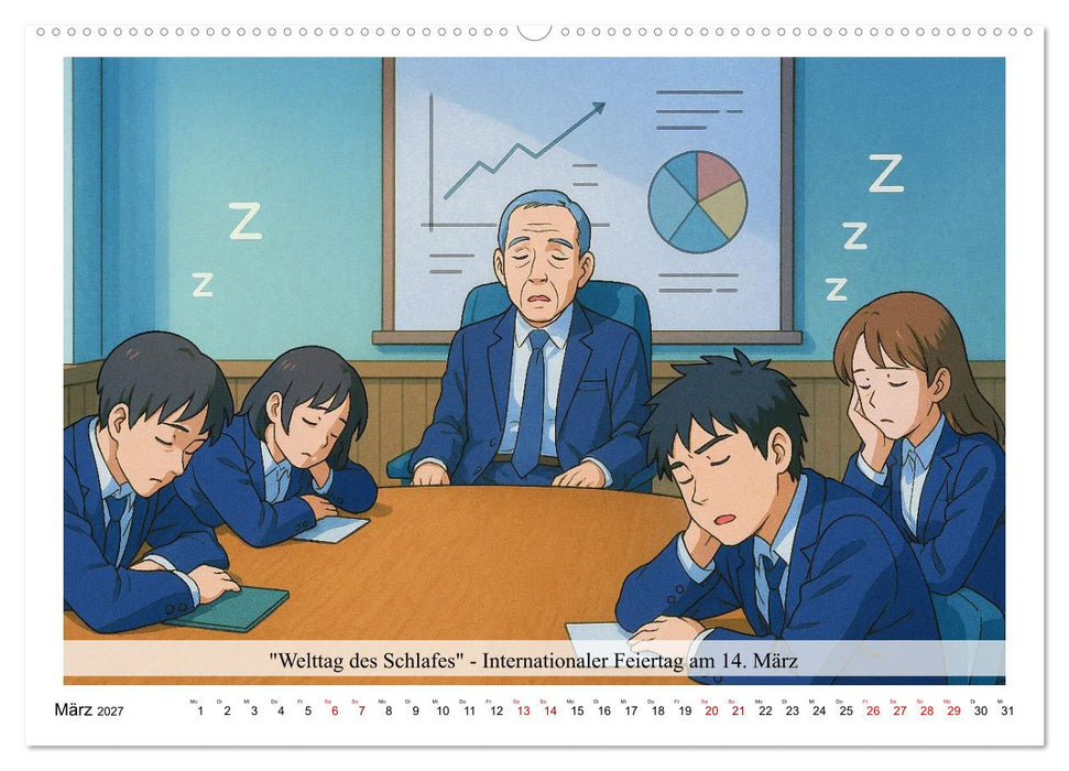 Kalender der kuriosen Feiertage (CALVENDO Wandkalender 2027)