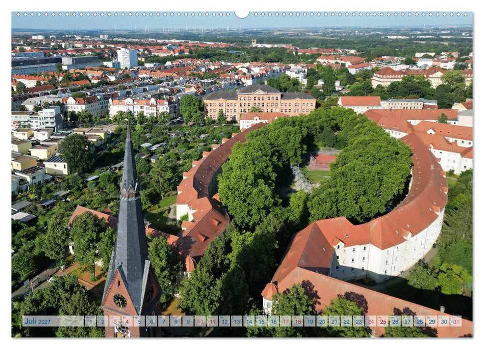 HALLE SAALE - NEUE PERSPEKTIVEN (CALVENDO Premium Wandkalender 2027)