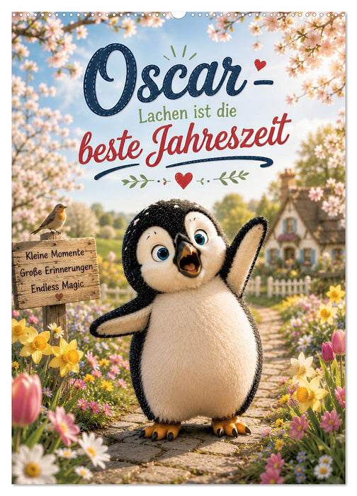 Oscar - Lachen ist die beste Jahreszeit (CALVENDO Wandkalender 2027)