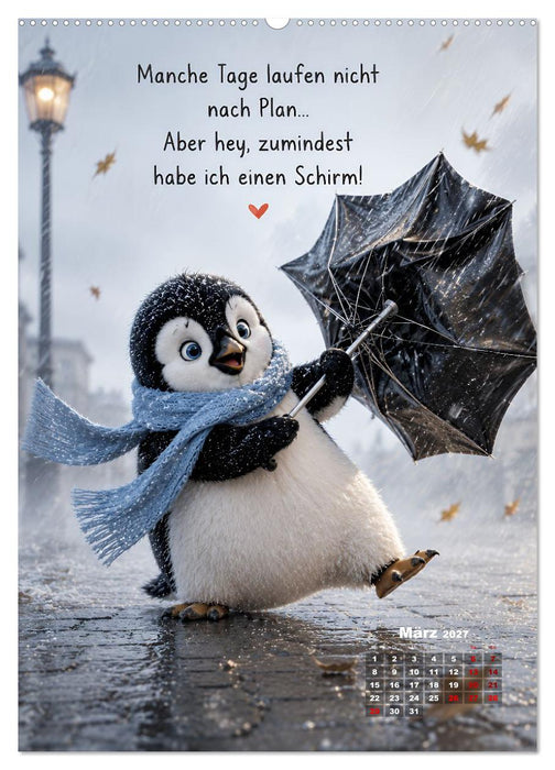 Oscar - Lachen ist die beste Jahreszeit (CALVENDO Wandkalender 2027)