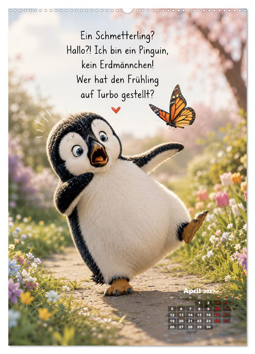 Oscar - Lachen ist die beste Jahreszeit (CALVENDO Wandkalender 2027)