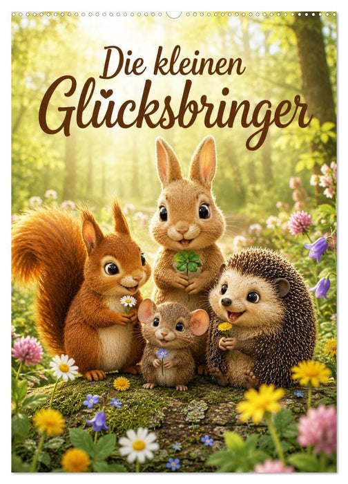 Die kleinen Glücksbringer (CALVENDO Wandkalender 2027)