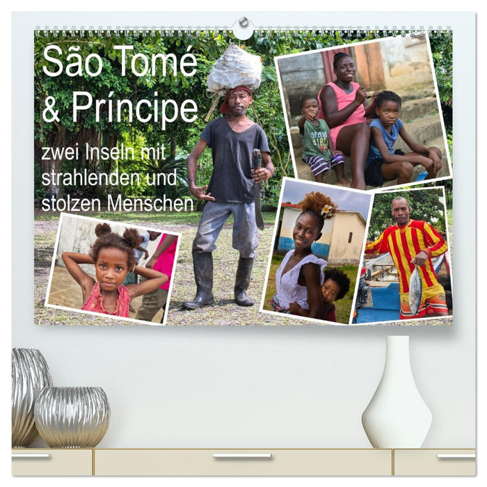 São Tomé und Príncipe - zwei Inseln mit strahlenden und stolzen Menschen (CALVENDO Premium Wandkalender 2027)