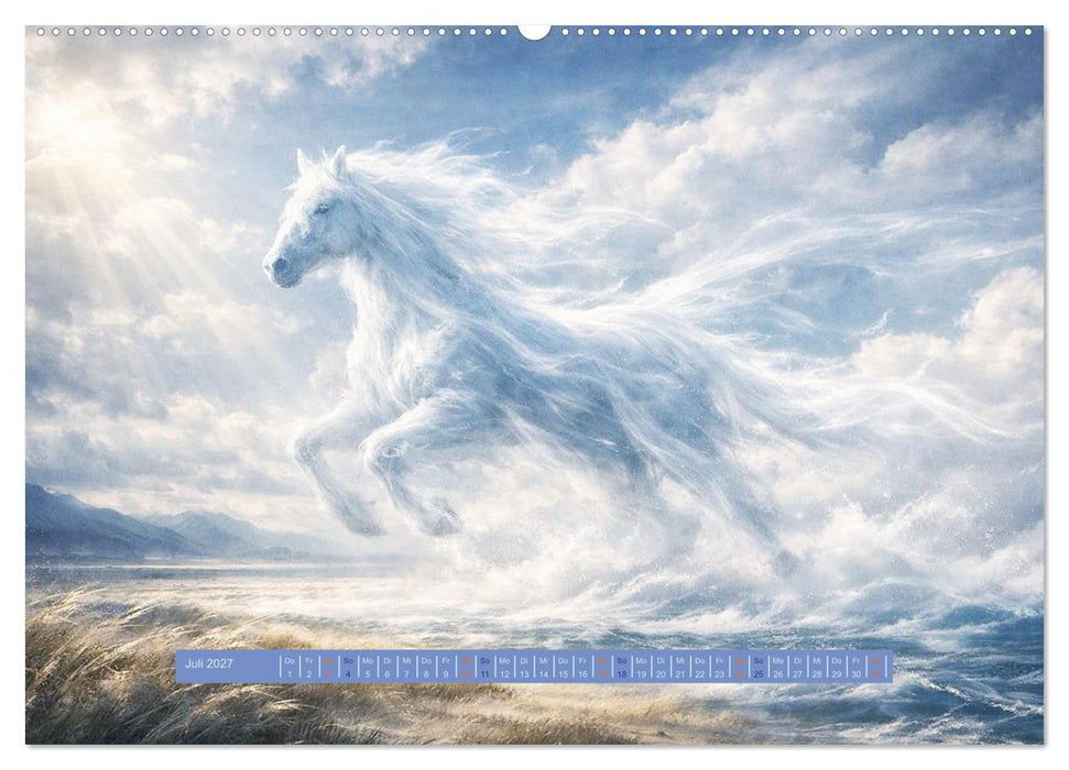 UNsichtbare Tiere - Eine poetische Sammlung aus Licht, Nebel und Fantasie (CALVENDO Premium Wandkalender 2027)