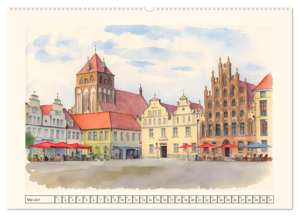Zauberhaftes Mecklenburg-Vorpommern (CALVENDO Wandkalender 2027)