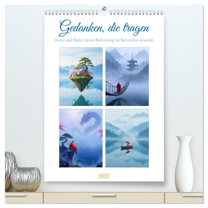 Gedanken, die tragen (CALVENDO Premium Wandkalender 2027)