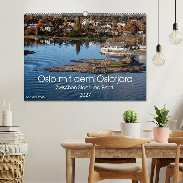 Oslo mit dem Oslofjord (CALVENDO Wandkalender 2027)