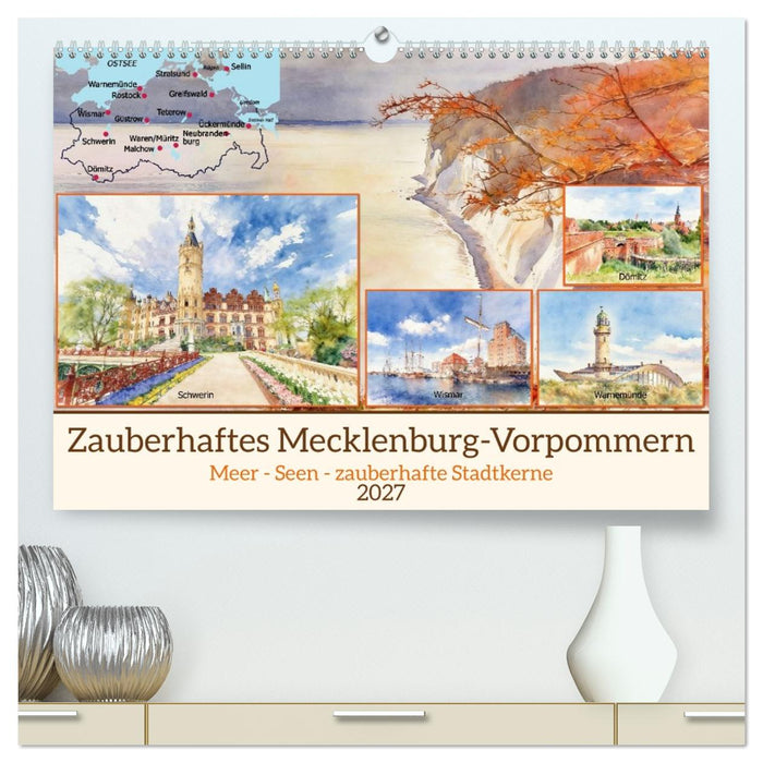 Zauberhaftes Mecklenburg-Vorpommern (CALVENDO Premium Wandkalender 2027)