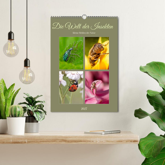 Die Welt der Insekten (CALVENDO Wandkalender 2027)