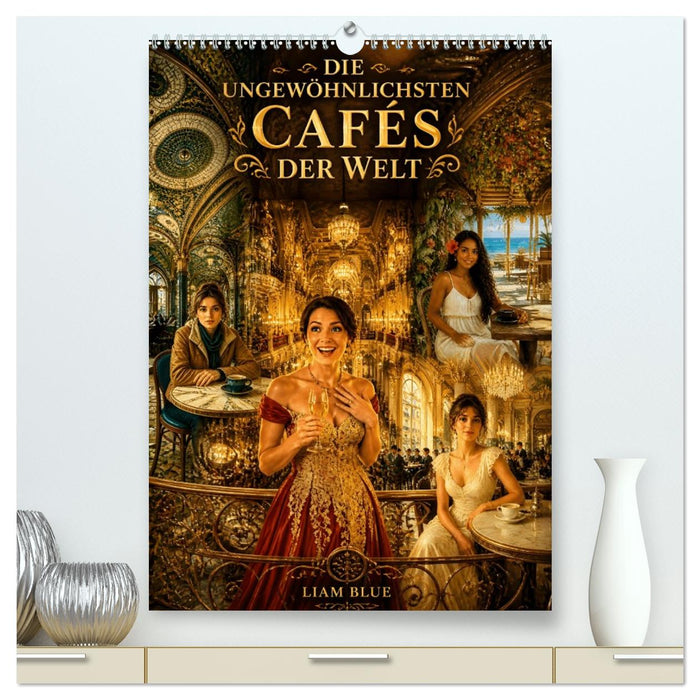 Die ungewöhnlichsten Cafés der Welt (CALVENDO Premium Wandkalender 2027)