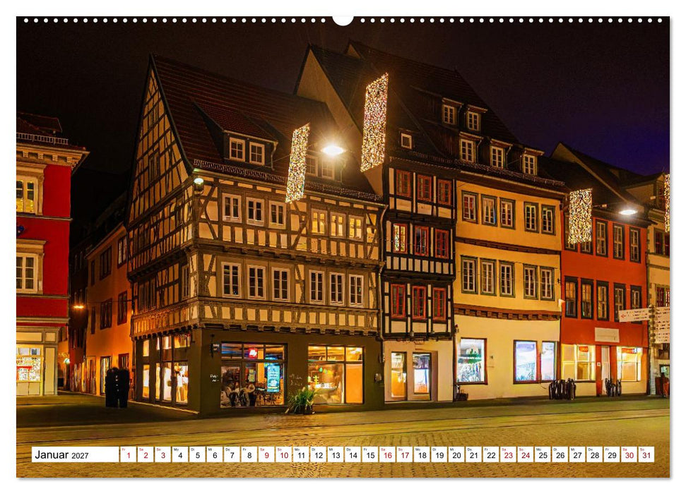 Mein Erfurt - Hier bin ch zu Hause (CALVENDO Premium Wandkalender 2027)