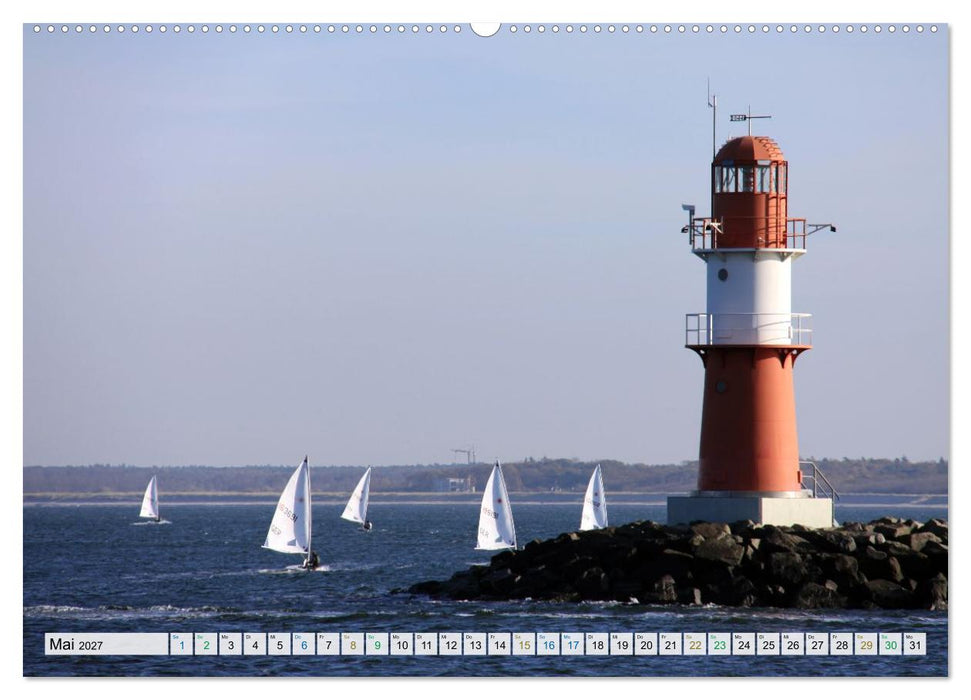 Glücksmomente am Meer - Sehnsuchtsorte deutscher Küstenlandschaften (CALVENDO Wandkalender 2027)