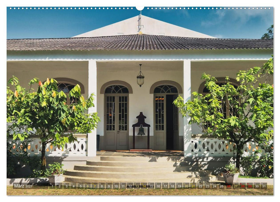 Roças auf São Tomé & Príncipe (CALVENDO Wandkalender 2027)