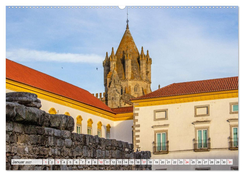 Faszination Évora (CALVENDO Premium Wandkalender 2027)
