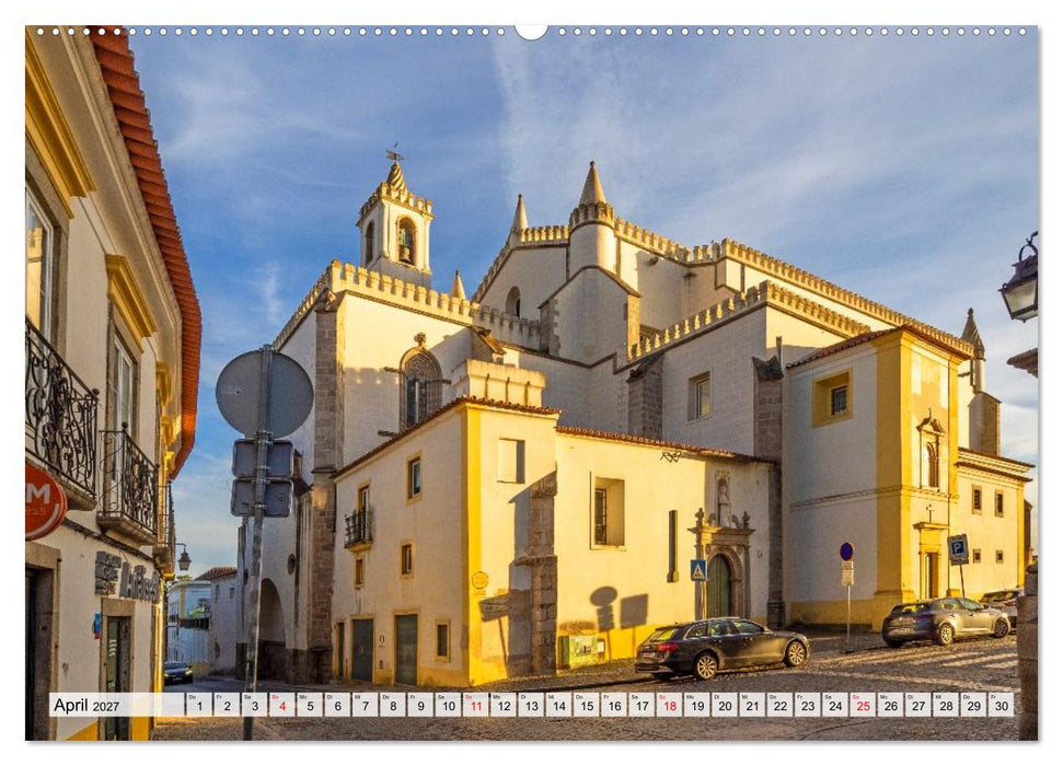 Faszination Évora (CALVENDO Premium Wandkalender 2027)