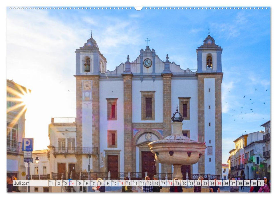 Faszination Évora (CALVENDO Premium Wandkalender 2027)