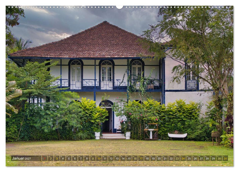 Roças auf São Tomé & Príncipe (CALVENDO Premium Wandkalender 2027)