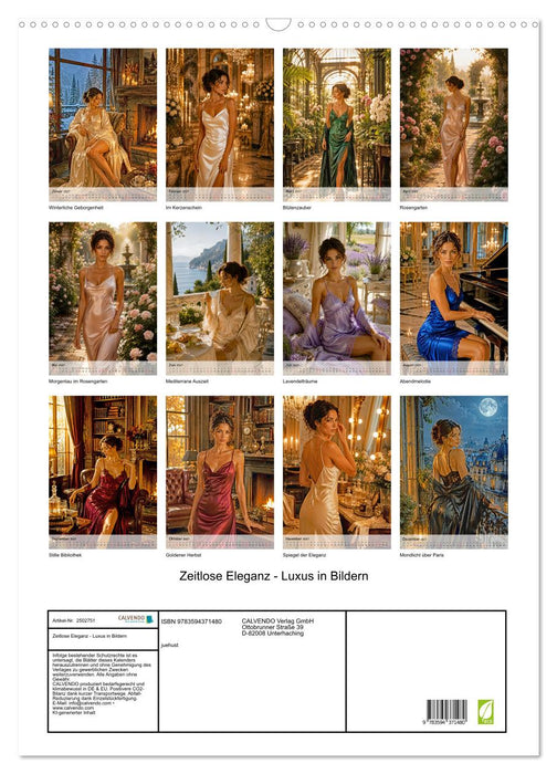 Zeitlose Eleganz - Luxus in Bildern (CALVENDO Wandkalender 2027)