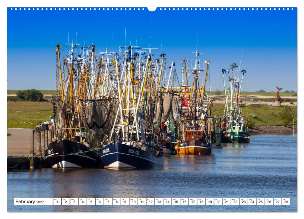 The German North Sea coast (CALVENDO Monthly Calendar 2027)