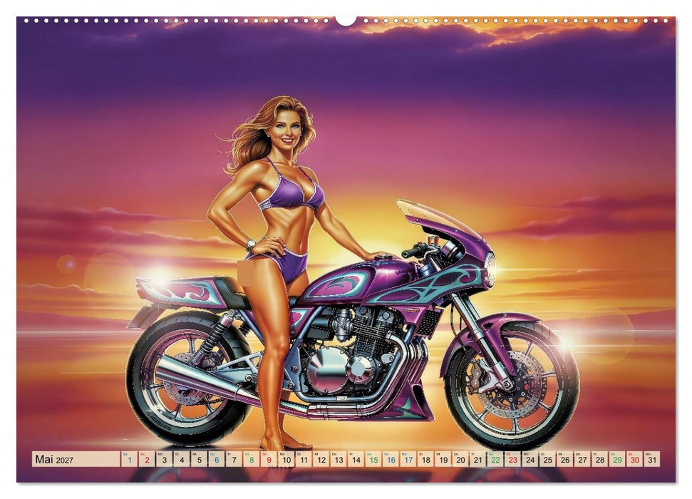 Airbrush-Kunstwerke (CALVENDO Wandkalender 2027)
