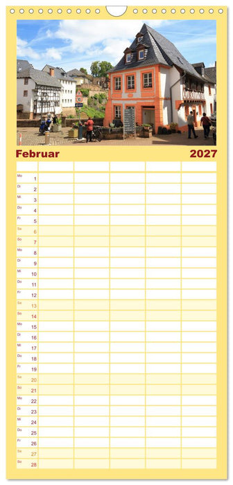 Malerisches Saarburg (CALVENDO Familienplaner 2027)