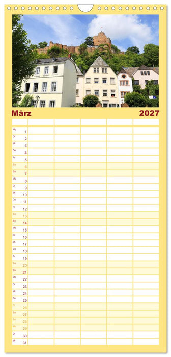 Malerisches Saarburg (CALVENDO Familienplaner 2027)
