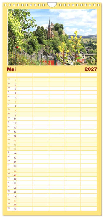 Malerisches Saarburg (CALVENDO Familienplaner 2027)