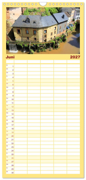 Malerisches Saarburg (CALVENDO Familienplaner 2027)
