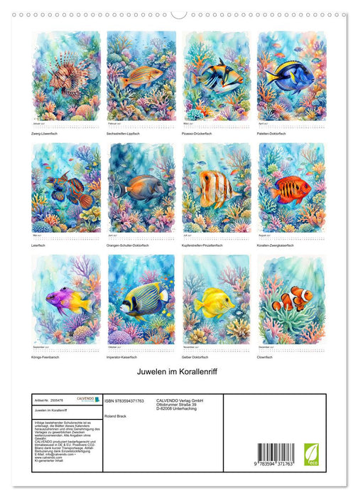 Juwelen im Korallenriff (CALVENDO Premium Wandkalender 2027)