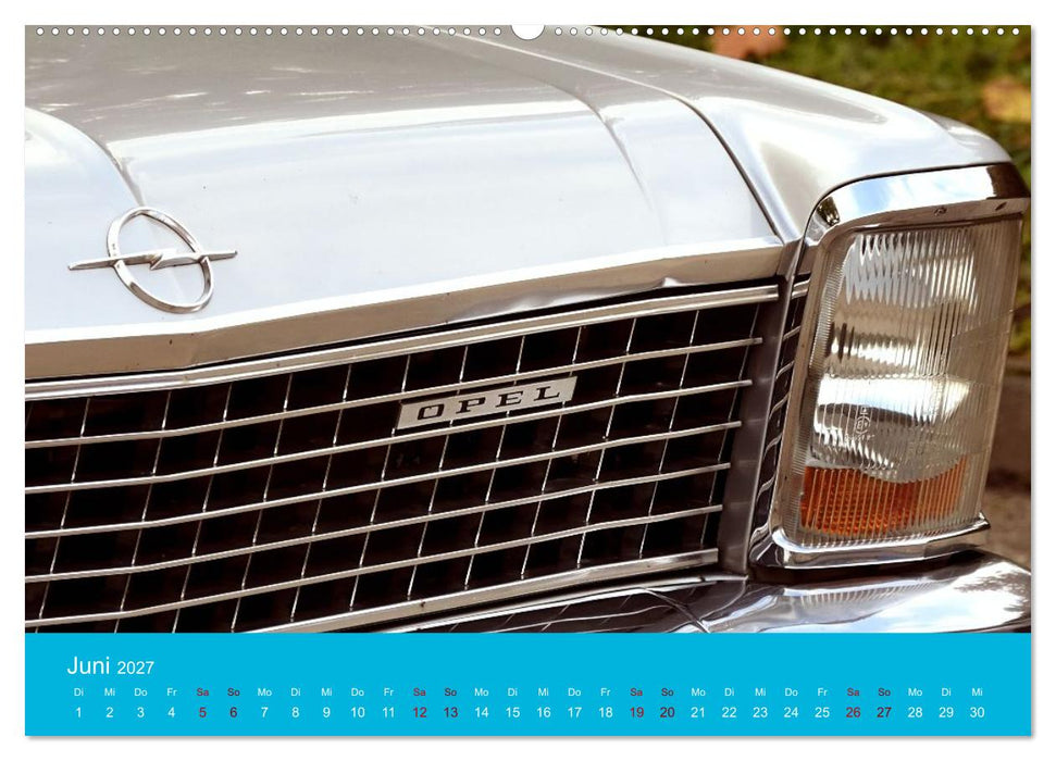 Automobile Geschichte - Opel (CALVENDO Premium Wandkalender 2027)