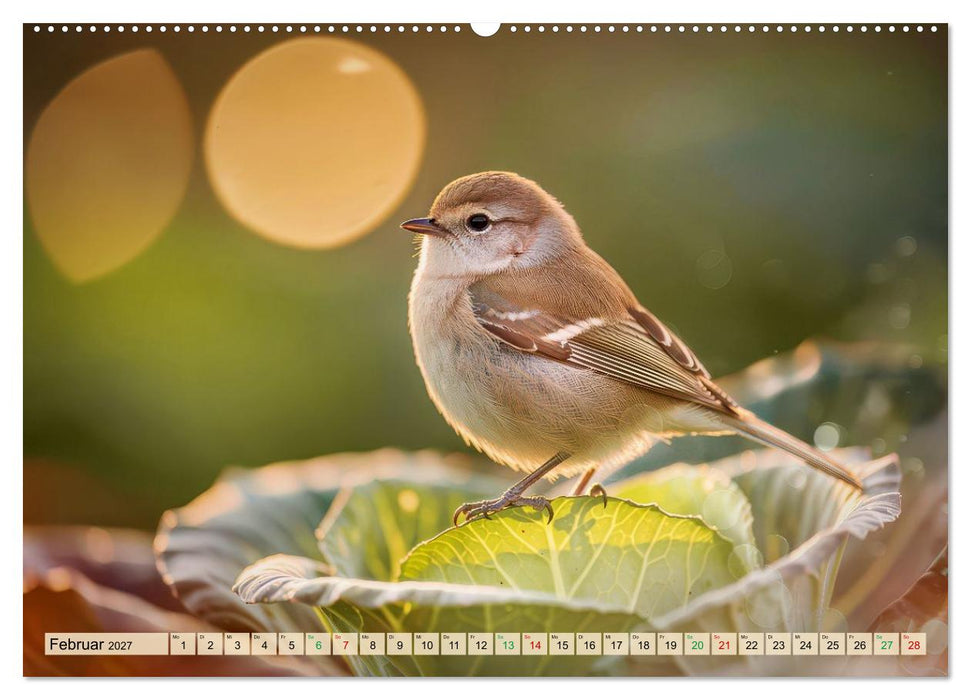 Besondere Vogelportraits (CALVENDO Premium Wandkalender 2027)