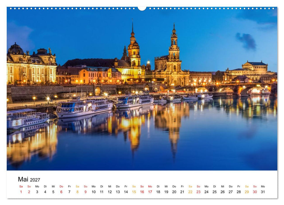 Magie der blauen Stunde (CALVENDO Premium Wandkalender 2027)
