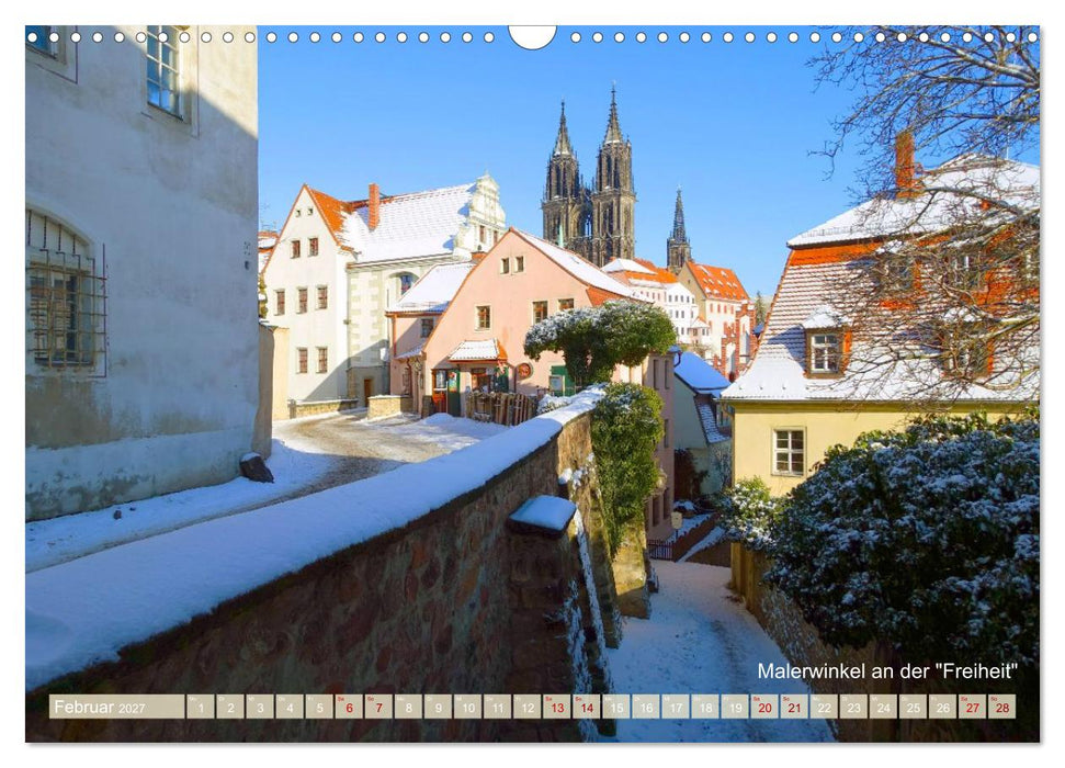 Meißen - ein besonderes Erlebnis. Highlights der ältesten Stadt Sachsens (CALVENDO Wandkalender 2027)