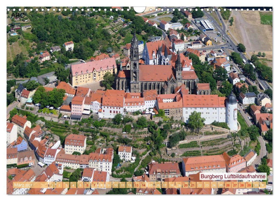 Meißen - ein besonderes Erlebnis. Highlights der ältesten Stadt Sachsens (CALVENDO Wandkalender 2027)