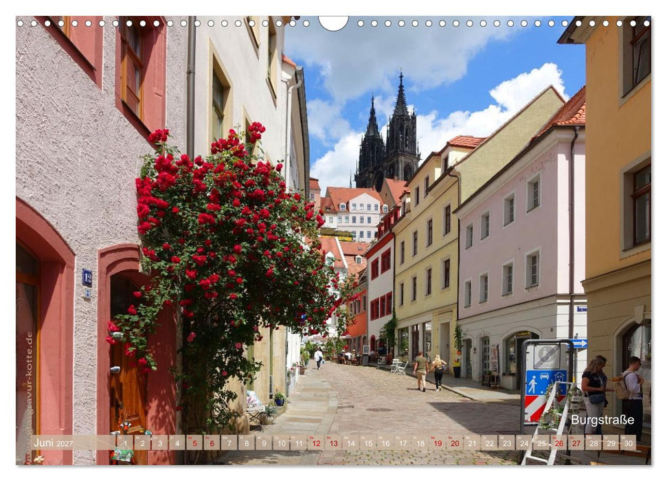Meißen - ein besonderes Erlebnis. Highlights der ältesten Stadt Sachsens (CALVENDO Wandkalender 2027)