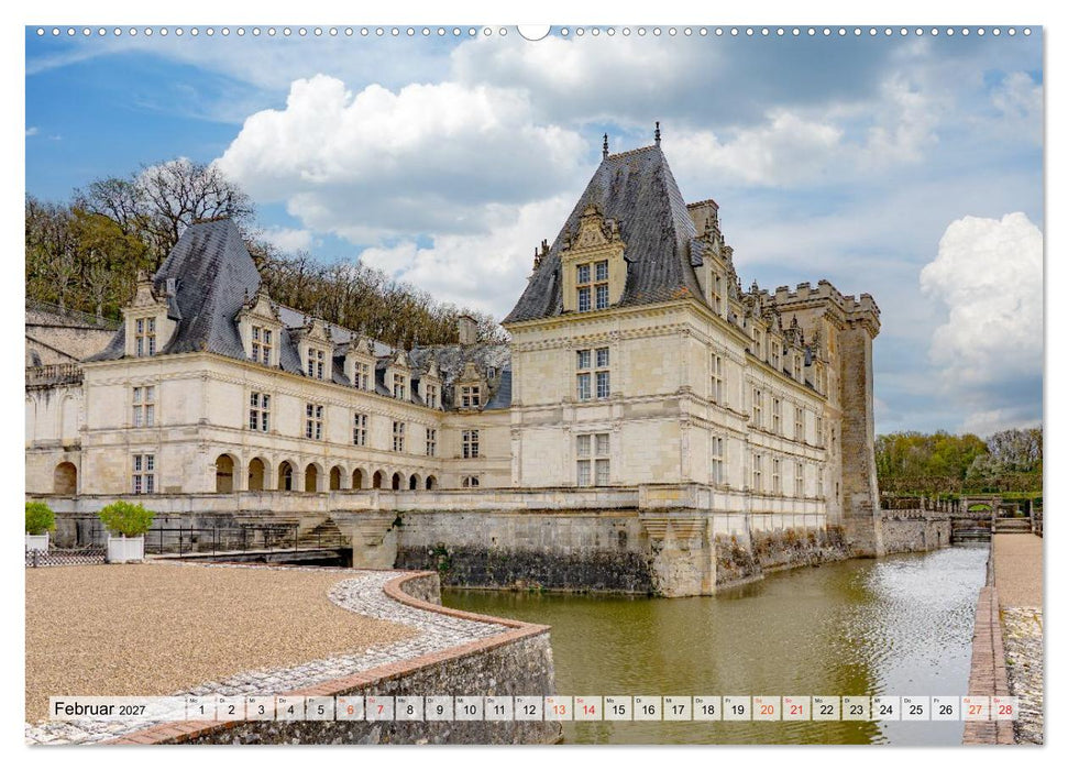 Frankreich - Schlösser und Burgen im Loiretal (CALVENDO Premium Wandkalender 2027)