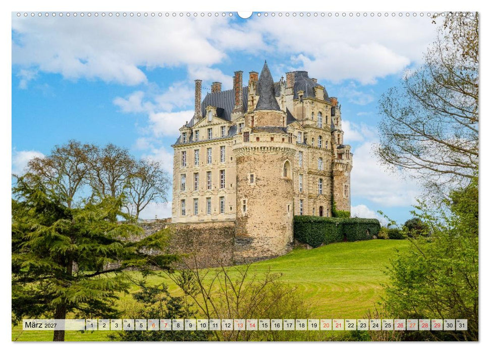 Frankreich - Schlösser und Burgen im Loiretal (CALVENDO Premium Wandkalender 2027)