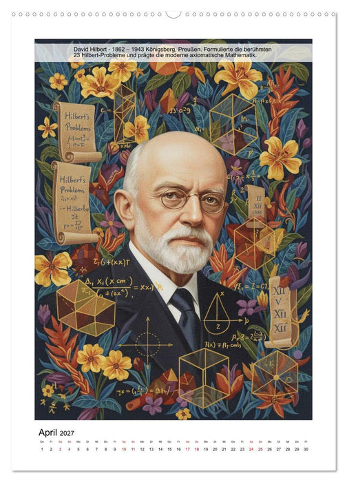 Visionäre der Mathematik (CALVENDO Premium Wandkalender 2027)