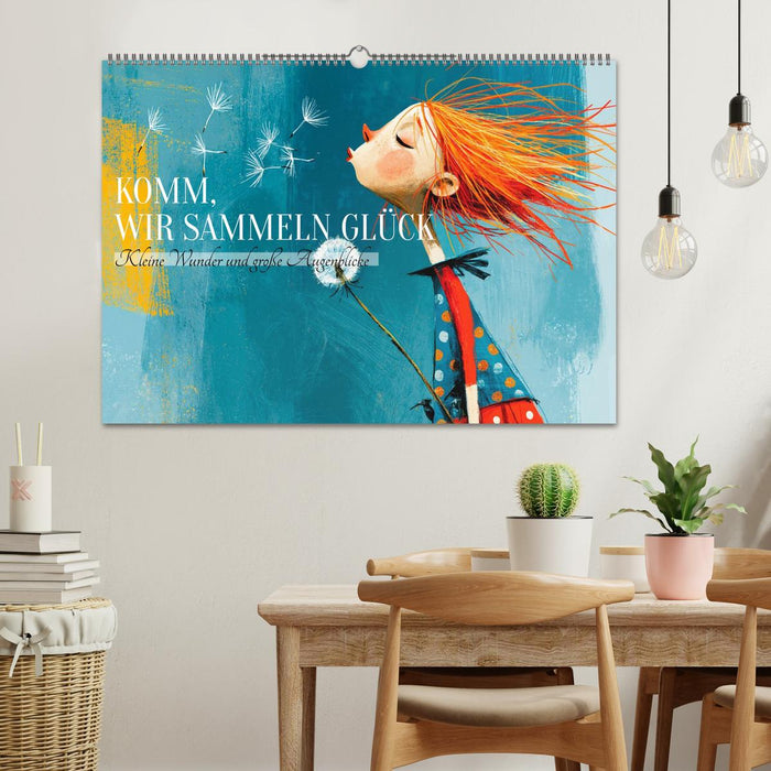 Komm, wir sammeln Glück (CALVENDO Wandkalender 2027)