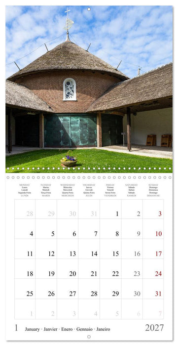 Island Mosaic Baltrum - East Frisian Island, Germany (CALVENDO Monthly Calendar 2027)