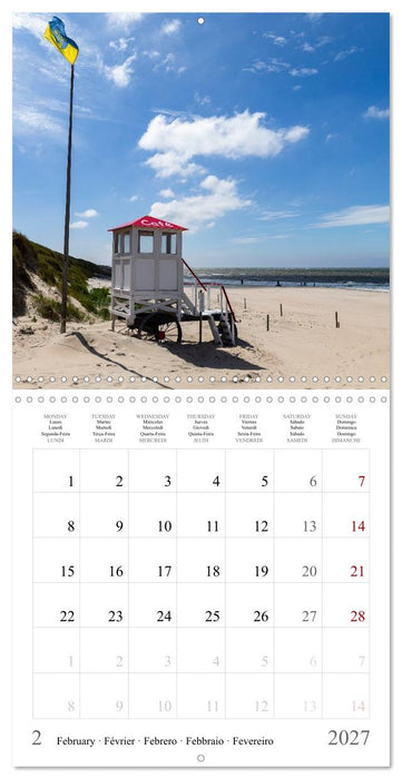 Island Mosaic Baltrum - East Frisian Island, Germany (CALVENDO Monthly Calendar 2027)