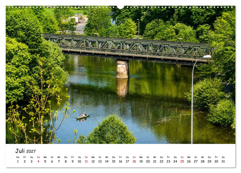 Glanzvolles Weilburg (CALVENDO Premium Wandkalender 2027)