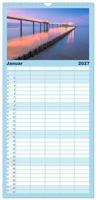 Usedom - Meine Ostseeinsel (CALVENDO Familienplaner 2027)