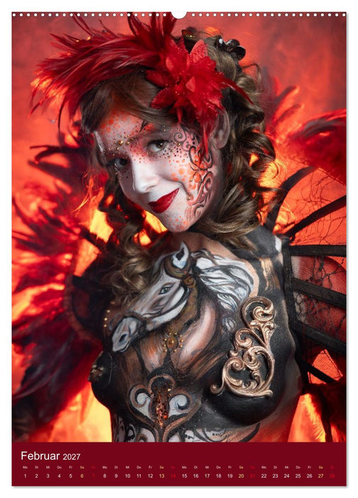 Bodypainting Adventures (CALVENDO Wandkalender 2027)