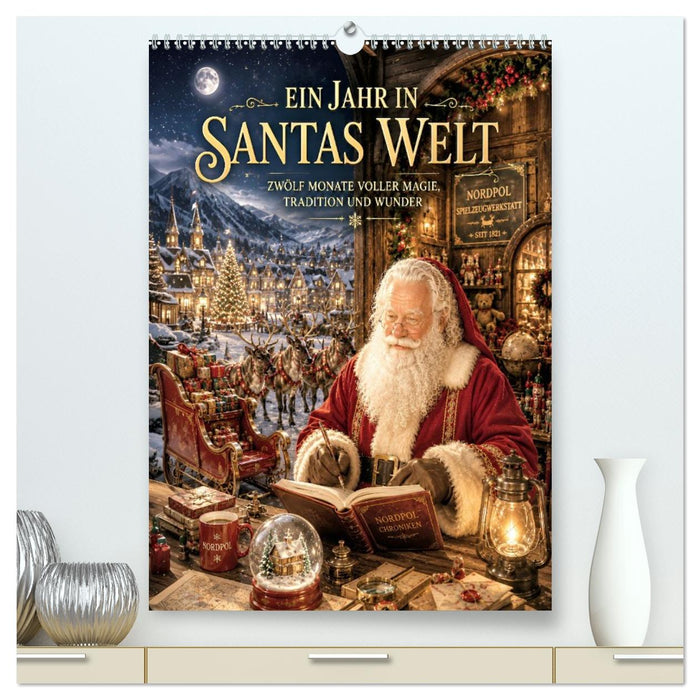 Ein Jahr in Santas Welt (CALVENDO Premium Wandkalender 2027)