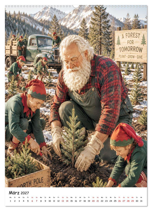 Ein Jahr in Santas Welt (CALVENDO Premium Wandkalender 2027)